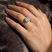 Anello Soranzo Gioielli Donna Diamante creato in laboratorio in Oro bianco Diamante Lab Grown 3.06 Ct NP10471128 - NP10471128